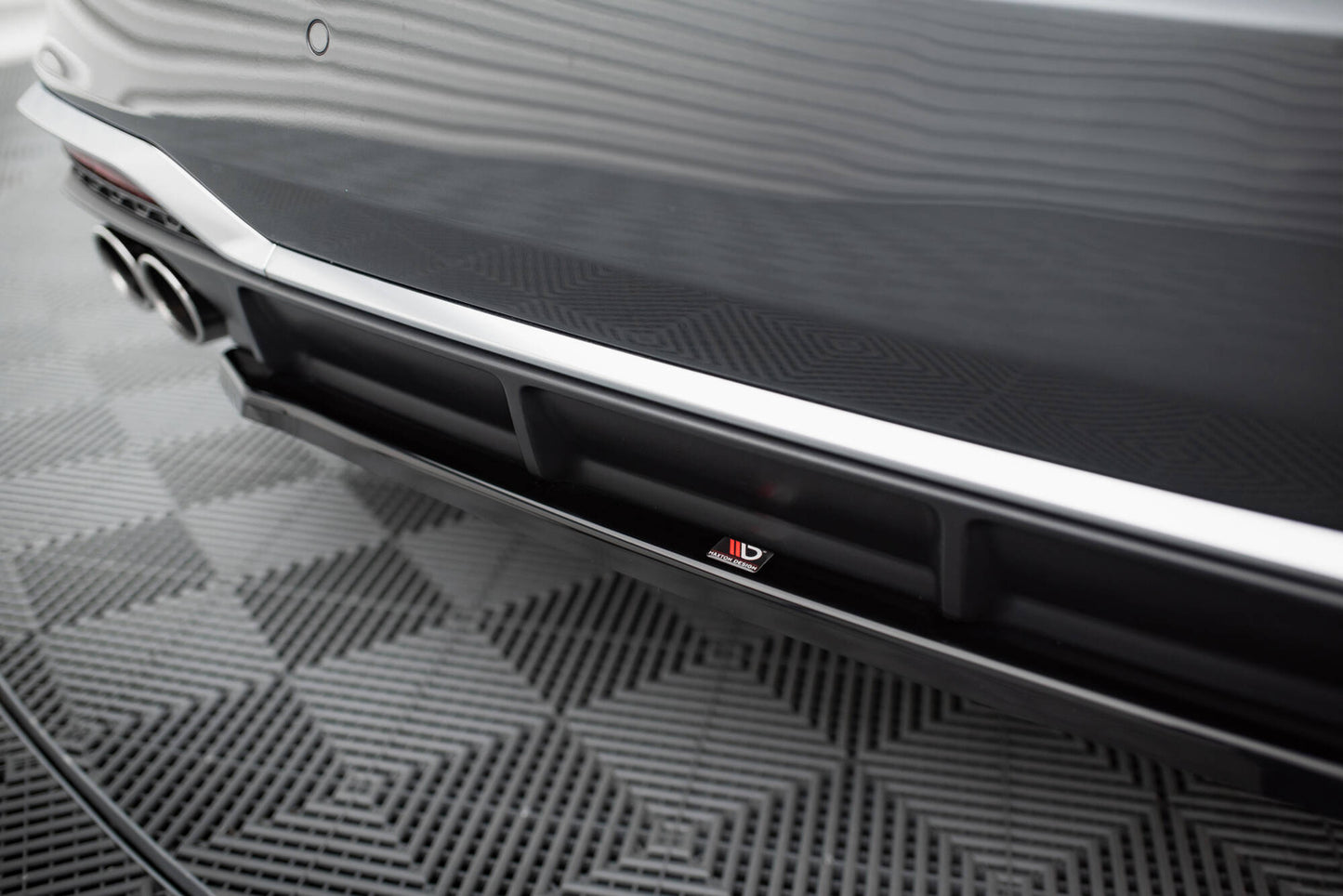 Bagerste splitter til Audi S5 Sportback / Coupe F5 Facelift