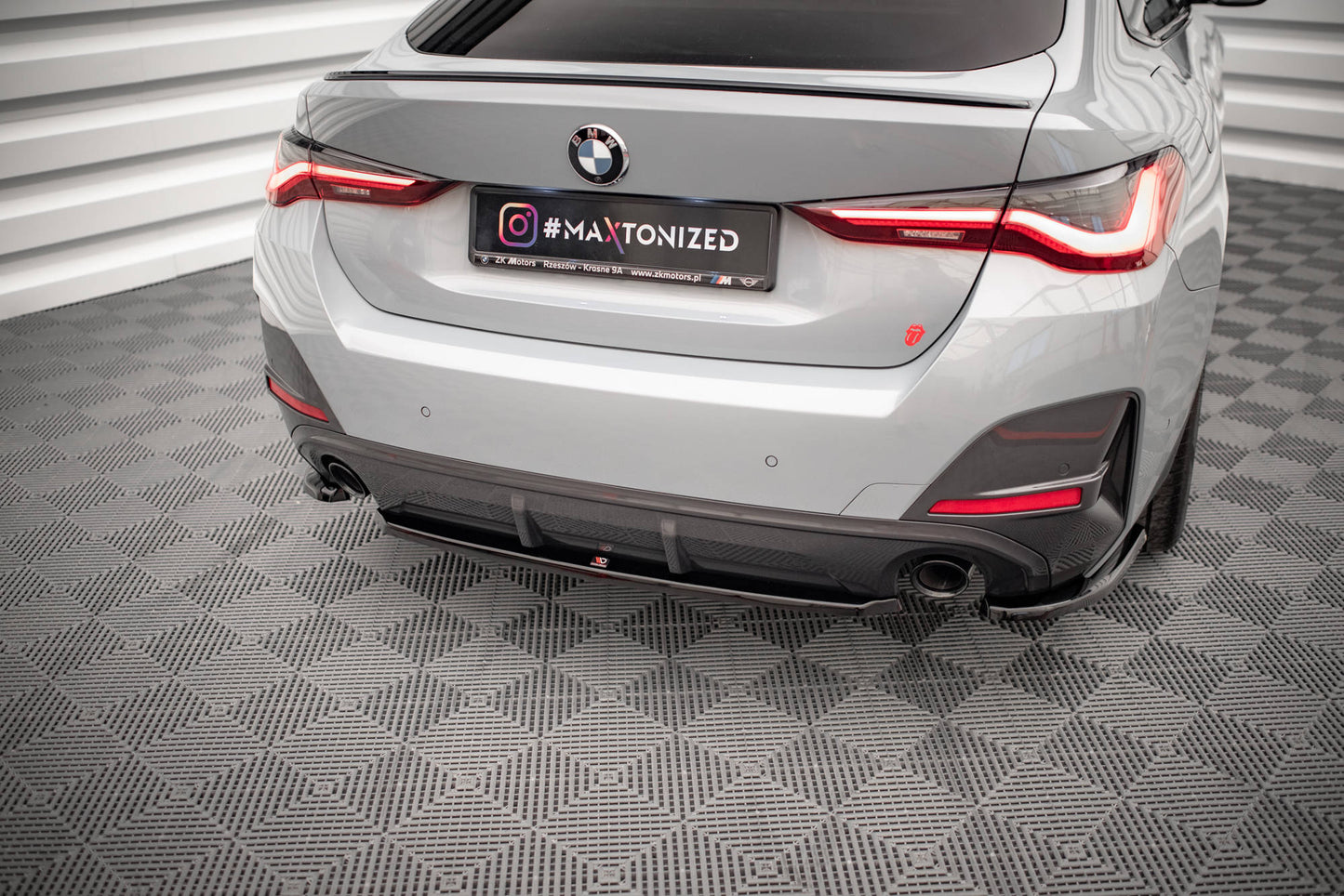 Bagerste splitter til BMW 4 Gran Coupe M-Pack G26