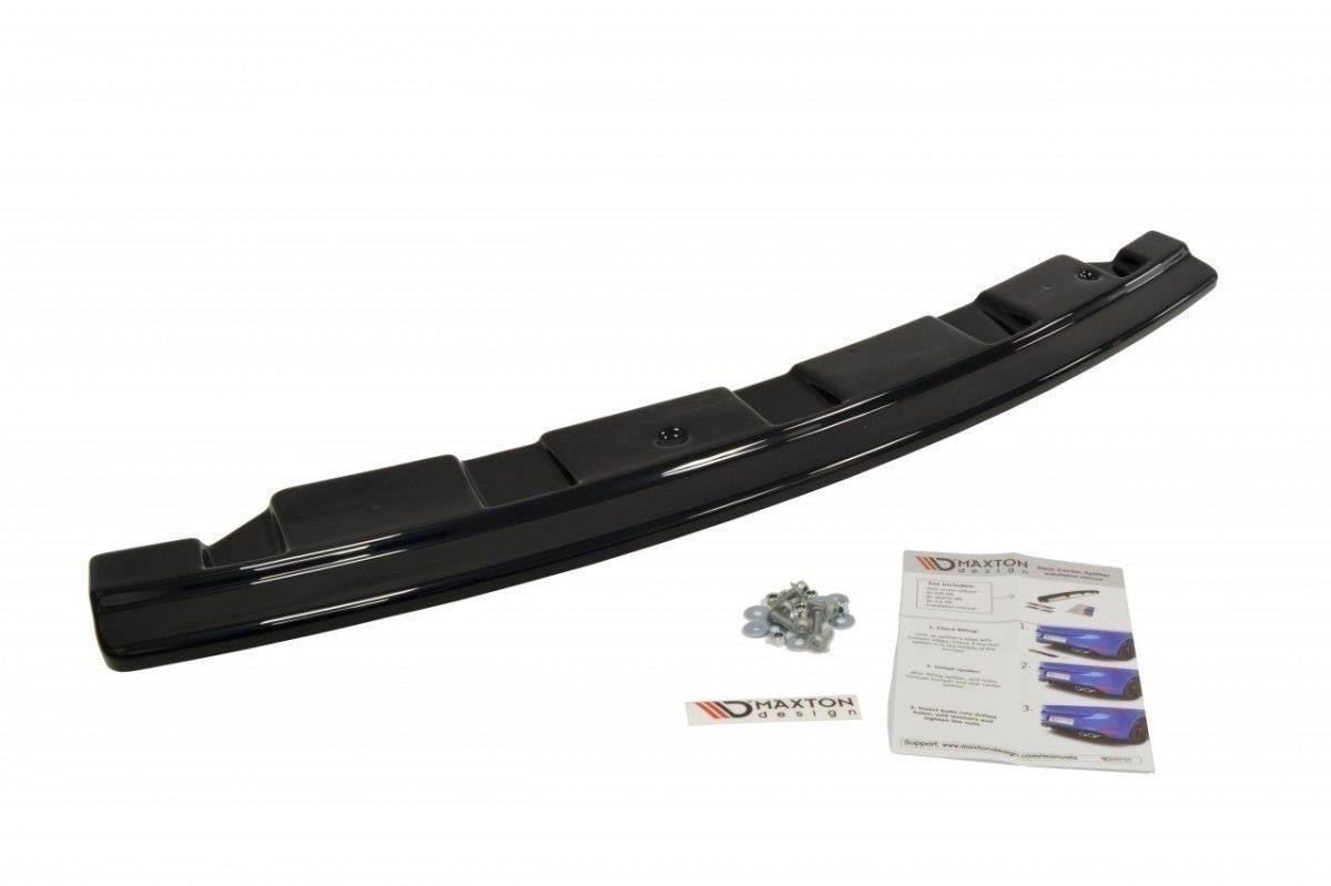 Bagerste splitter til BMW 5 F11 M-PACK - uden vertikale bars (passer 2 enkelt afgange)