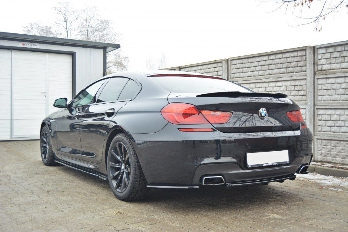 Bagerste splitter til BMW 6 Gran Coupé MPACK (Med en vertikal bar)