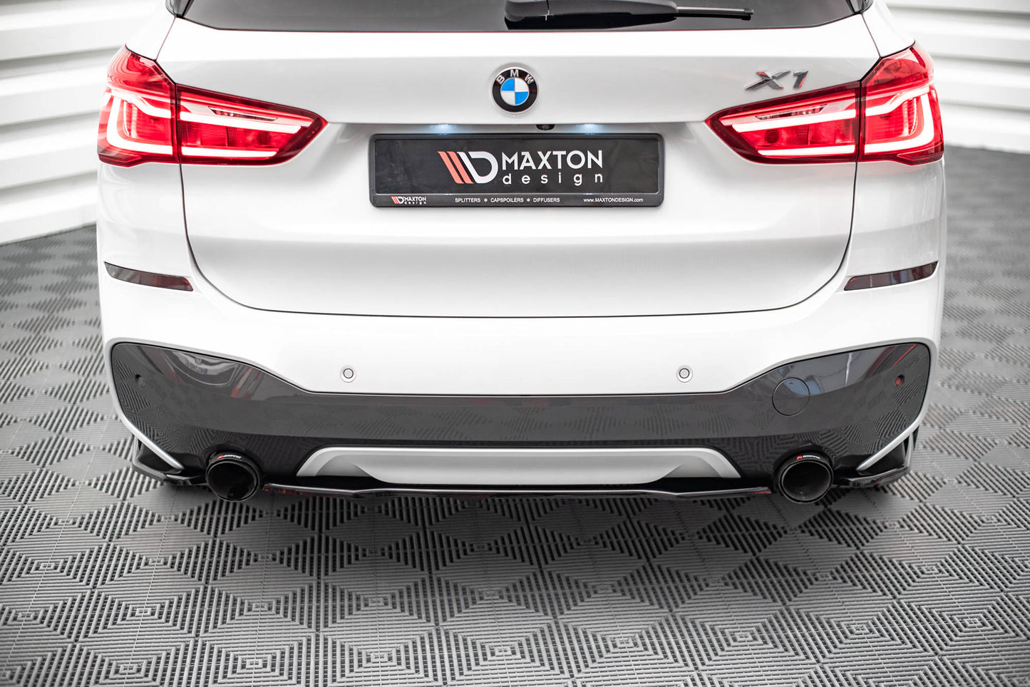 Bagerste splitter til BMW X1 M-Pack F48 / F48 Facelift