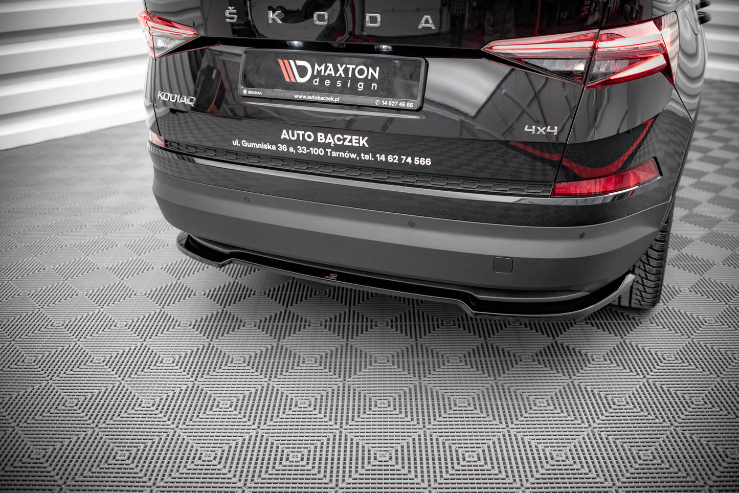 Bagerste splitter til Skoda Kodiaq Mk1 Facelift