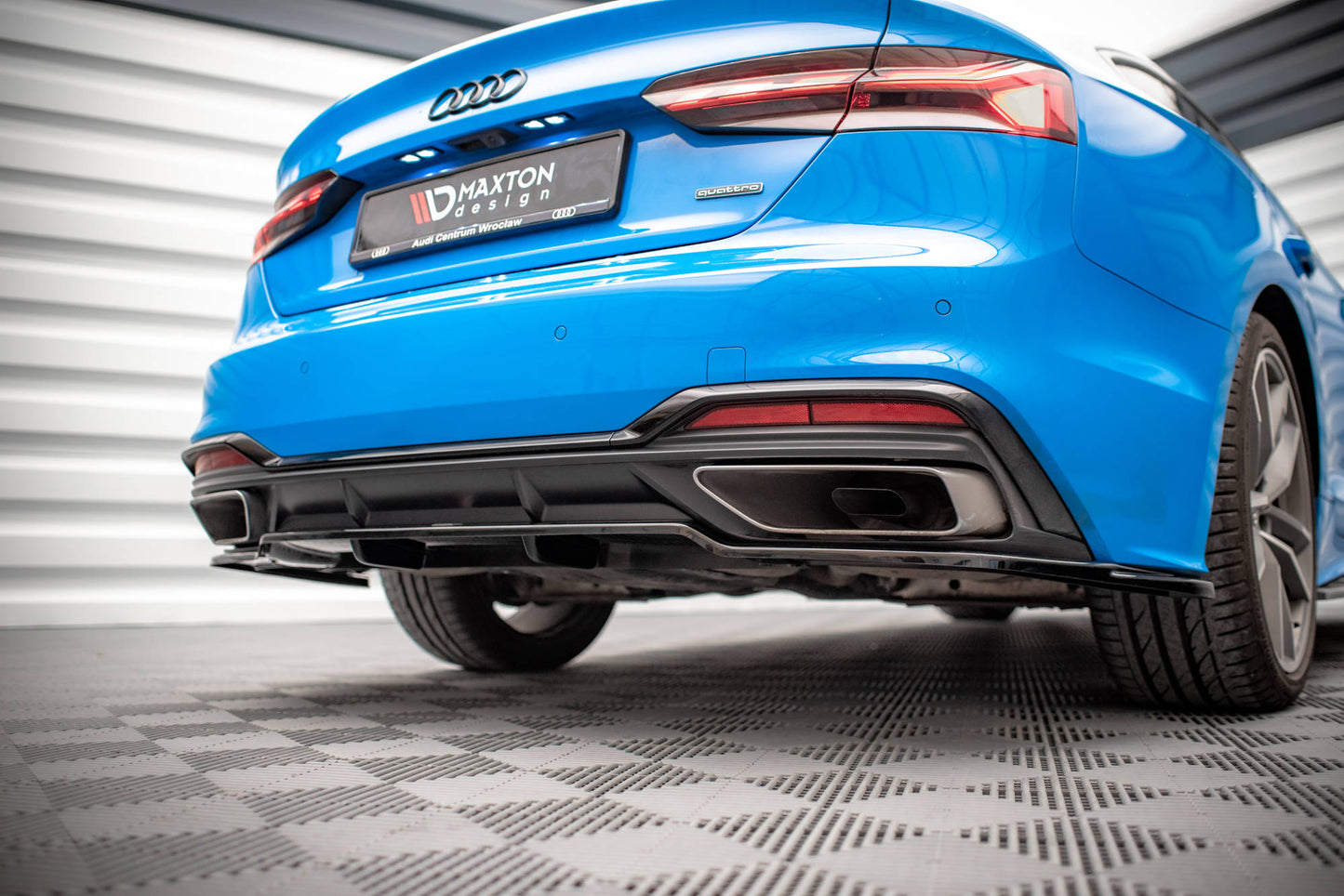 Bagerste splitter (med vertikale bars) Audi A5 S-Line F5 Facelift