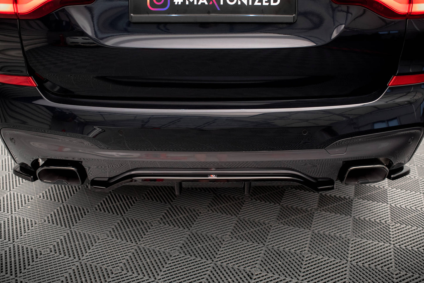 Bagerste splitter (med vertikale bars) BMW X3 M40i / M40d G01