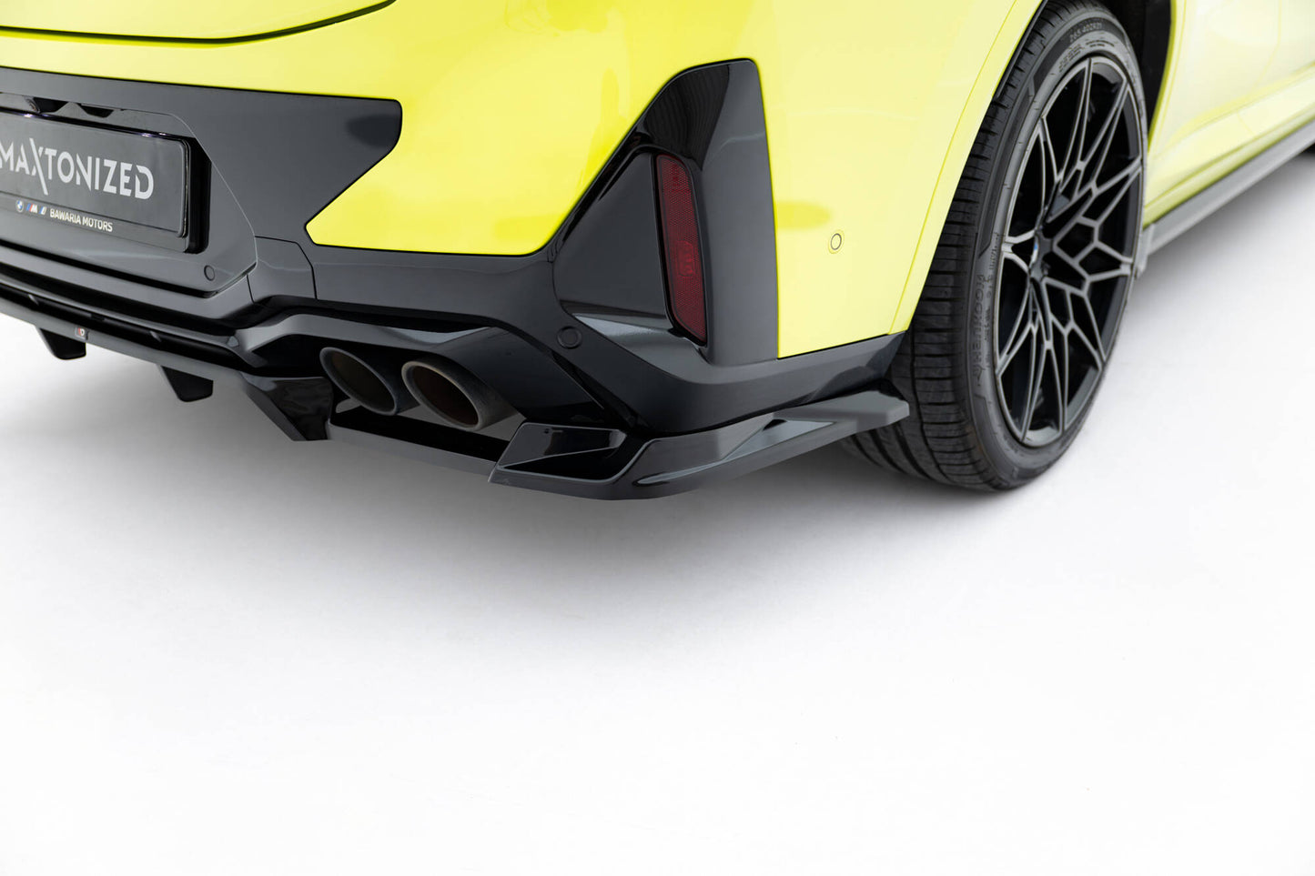 Bagerste splitter (med vertikale bars) BMW X4M F98 Facelift