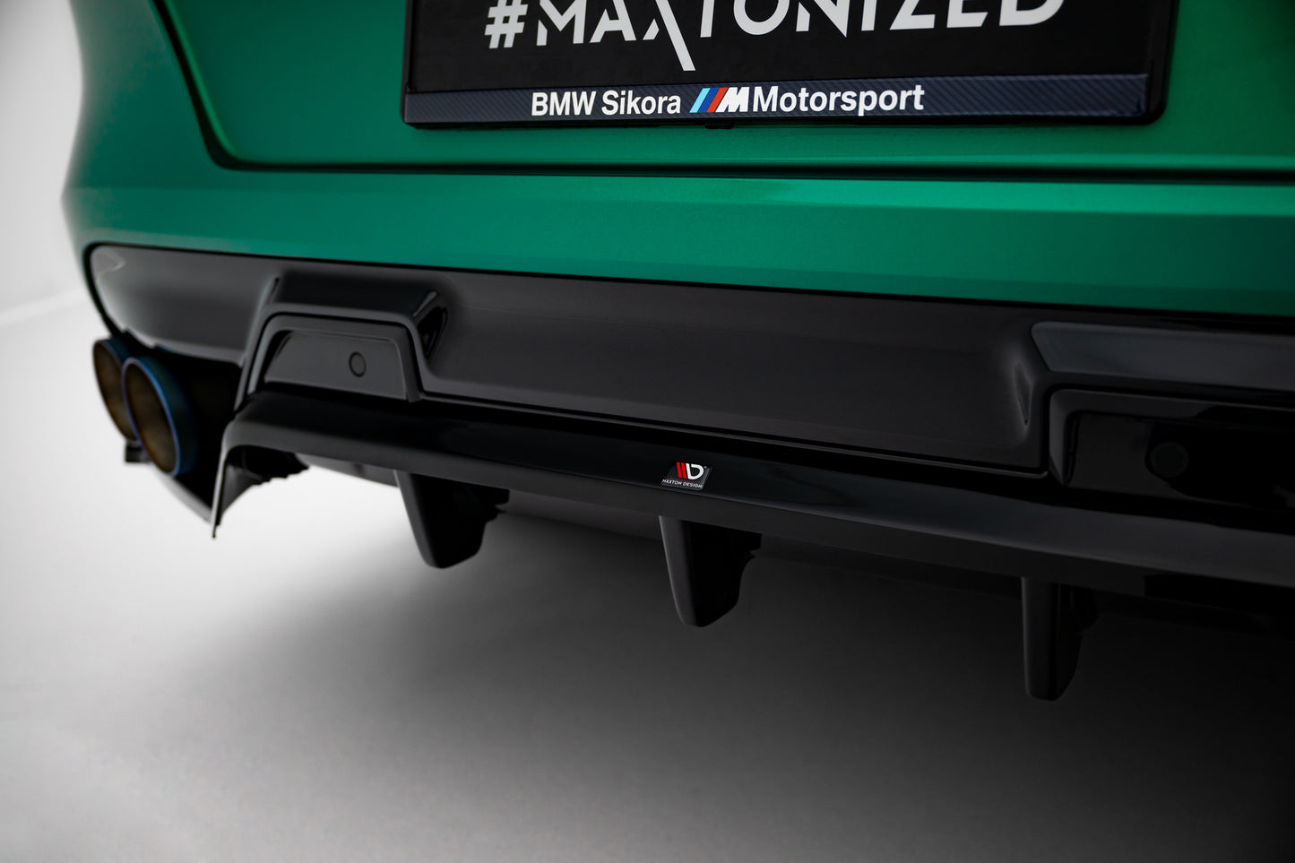Bagerste splitter (med vertikale bars) BMW X6 M F96 Facelift
