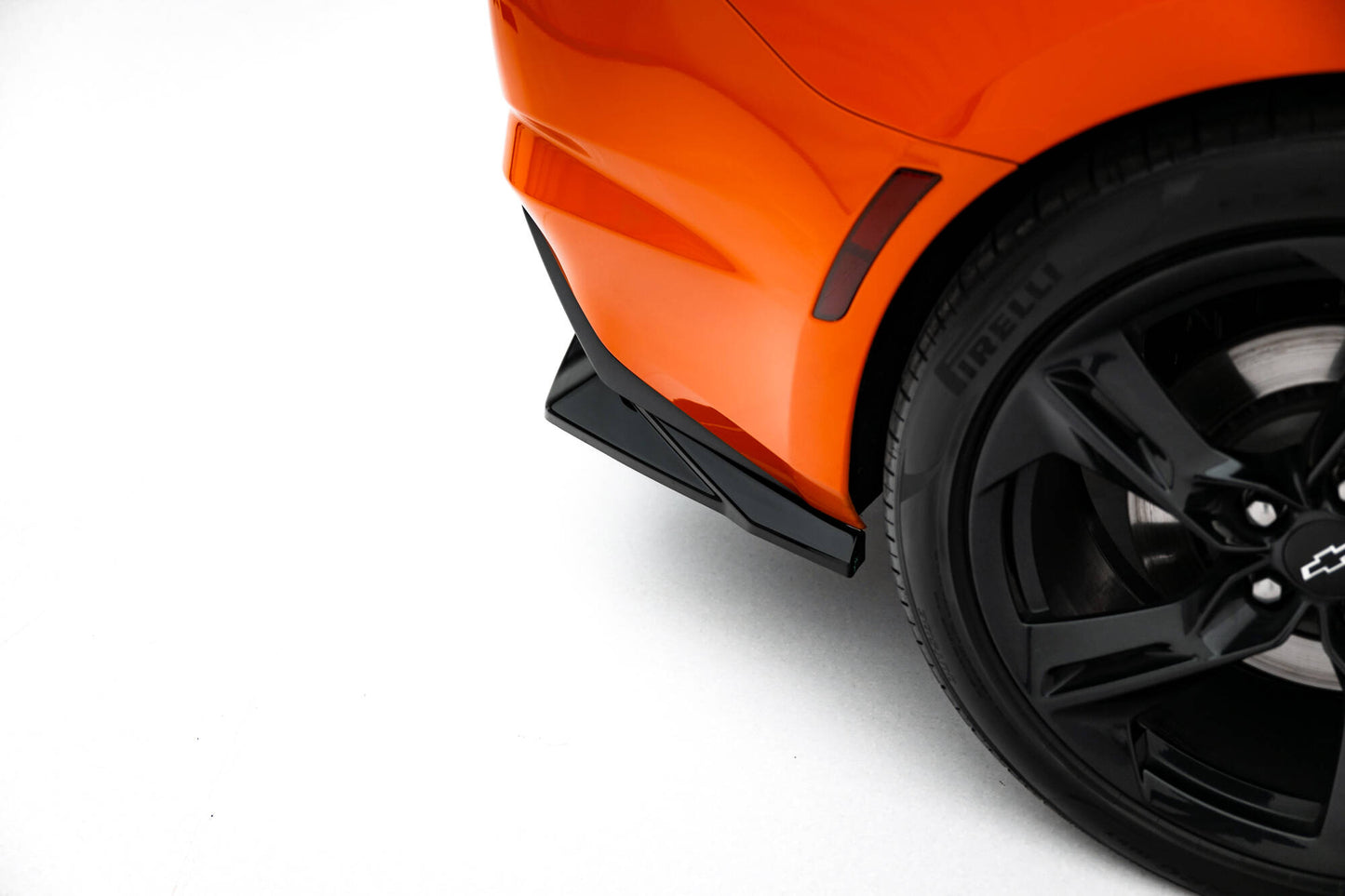 Bagerste splitter (med vertikale bars) Chevrolet Camaro SS Mk6 Facelift