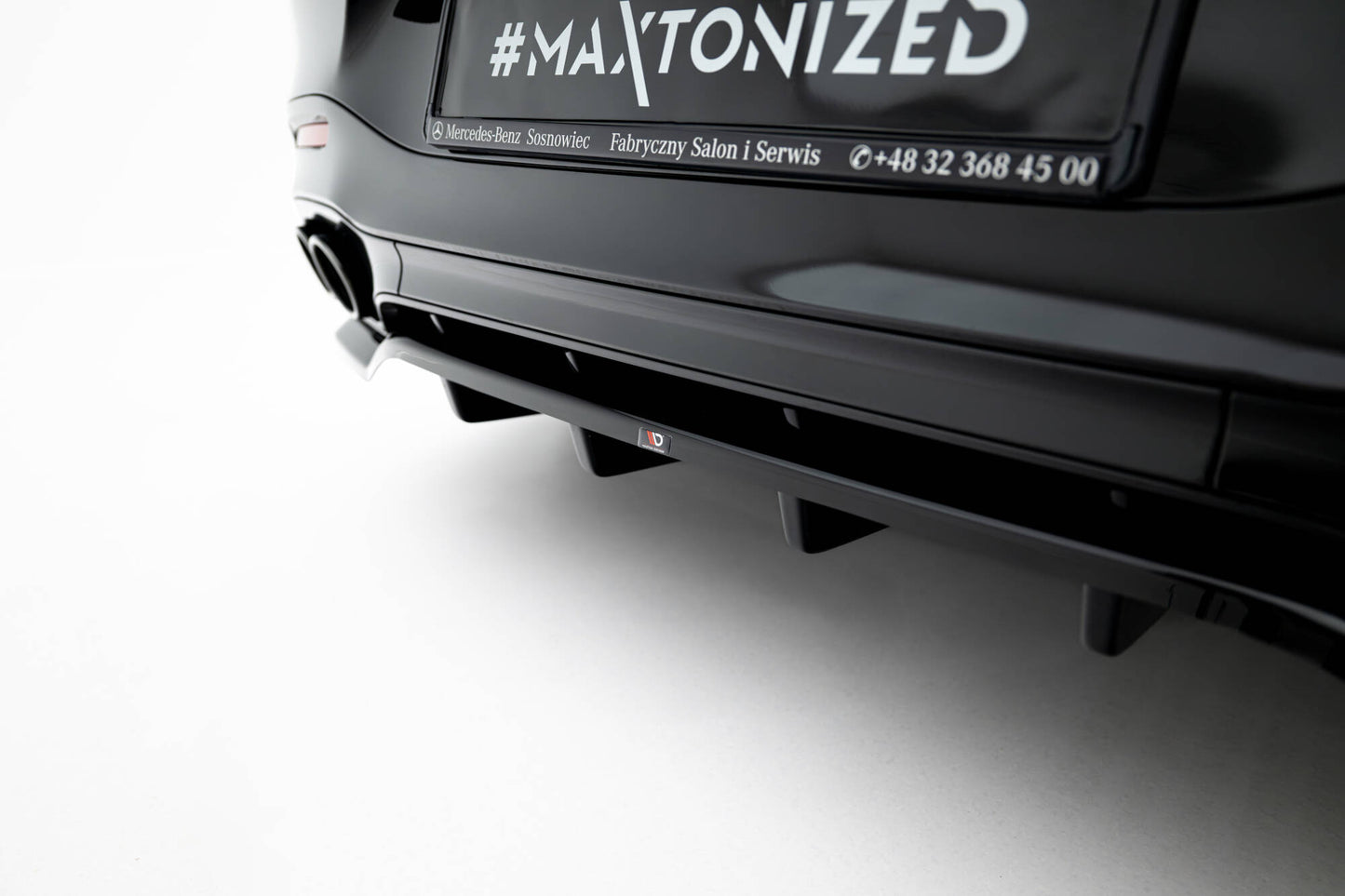 Bagerste splitter (med vertikale bars) Mercedes-AMG SL 63 R232