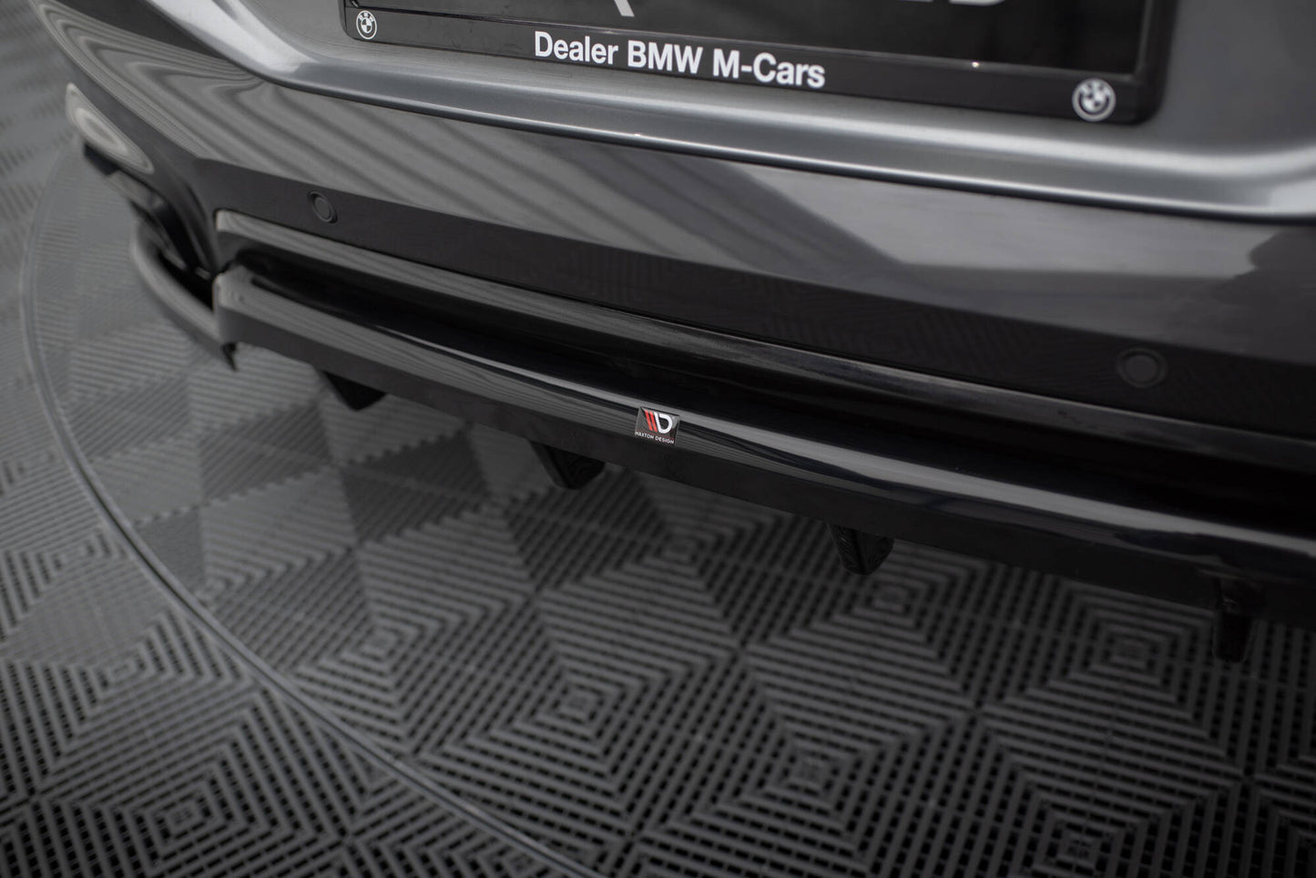 Bagerste splitter (med vertikale bars) V.2 BMW X6 M-Pack G06 Facelift