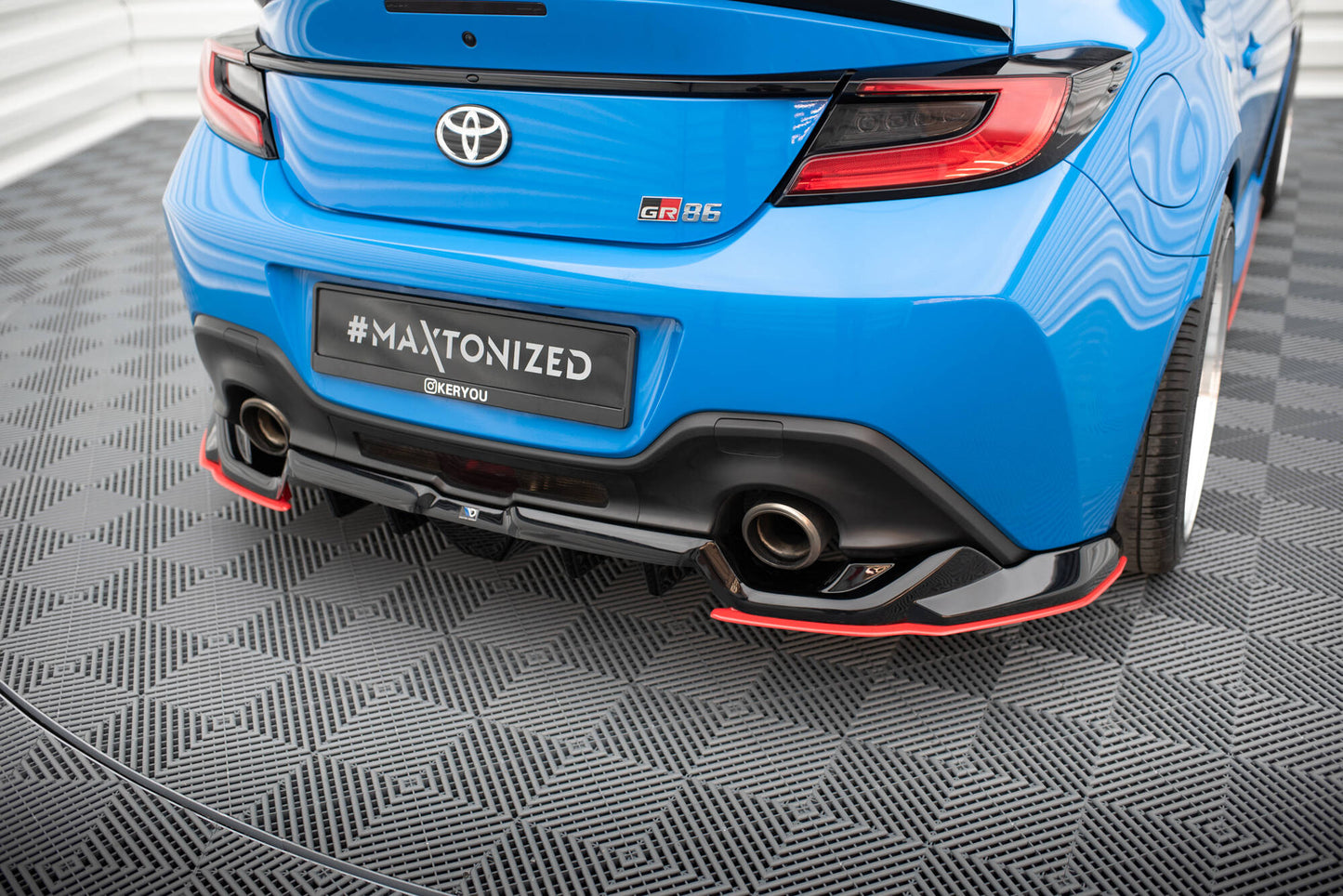 Bagerste splitter (med vertikale bars) V.2 Toyota GR86 Mk1