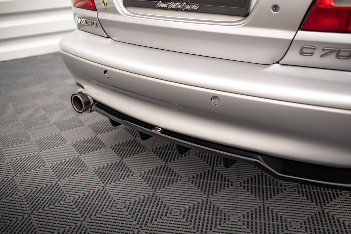 Bagerste splitter (med vertikale bars) Volvo C70 Mk1