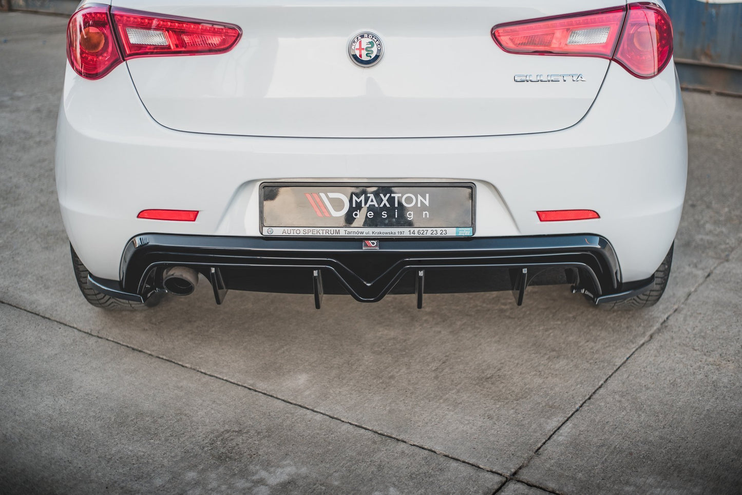 Bagerste diffuser Alfa Romeo Giulietta (Single Exhaust Version)