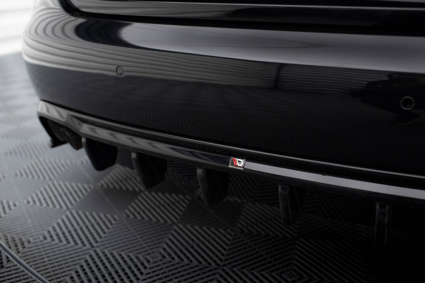 Bagerste diffuser Audi A4 B8 (Single side dual exhaust version)