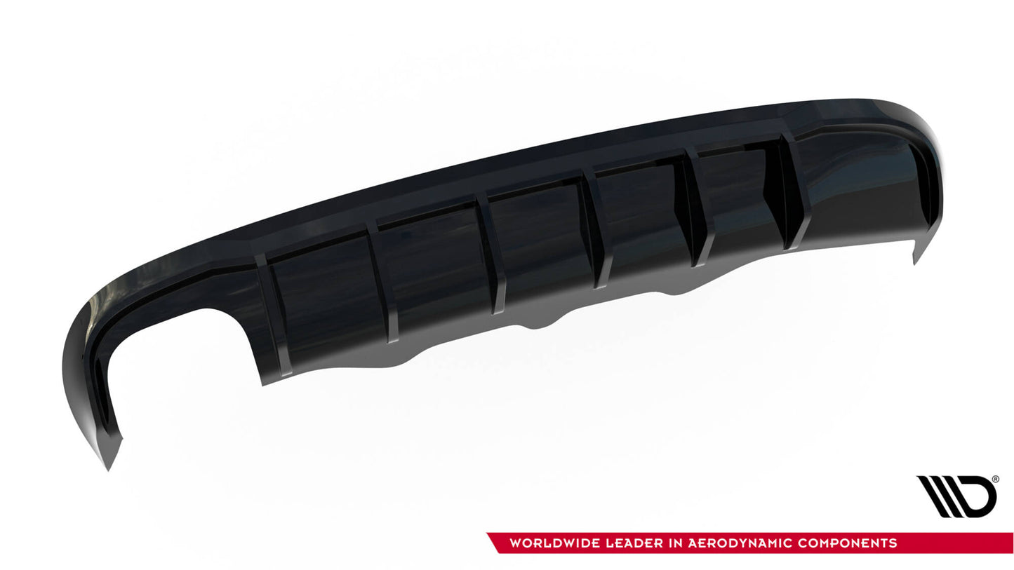 Bagerste diffuser Audi A5 S-Line Sportback 8T (Version med dual exhaust tips on one side)