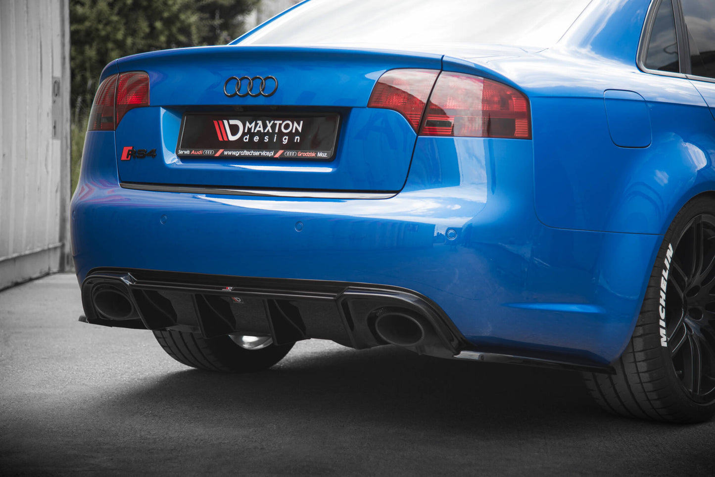 Bagerste diffuser Audi RS4 B7
