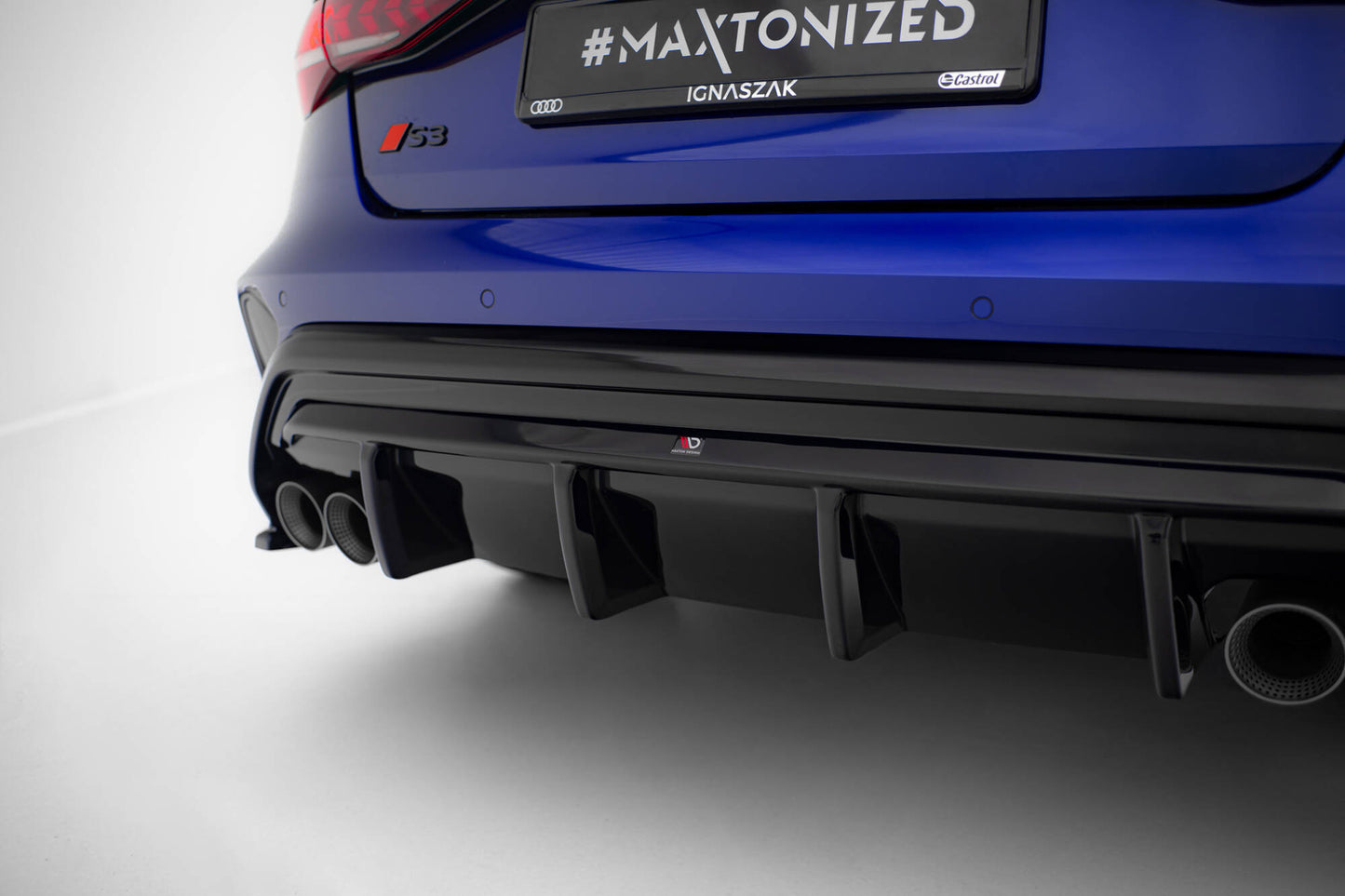Bagerste diffuser Audi S3 Sedan 8Y Facelift