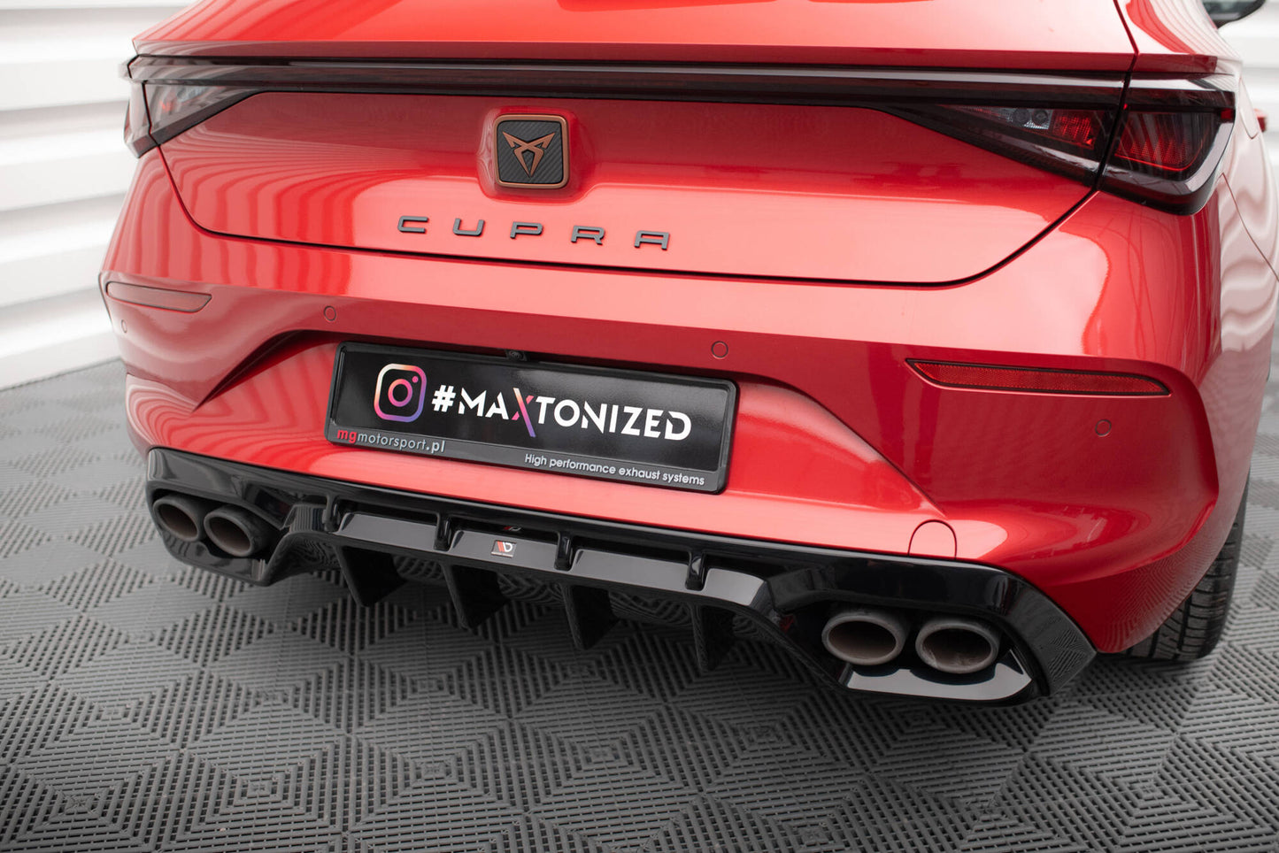 Bagerste diffuser Cupra Leon Hatchback Mk1