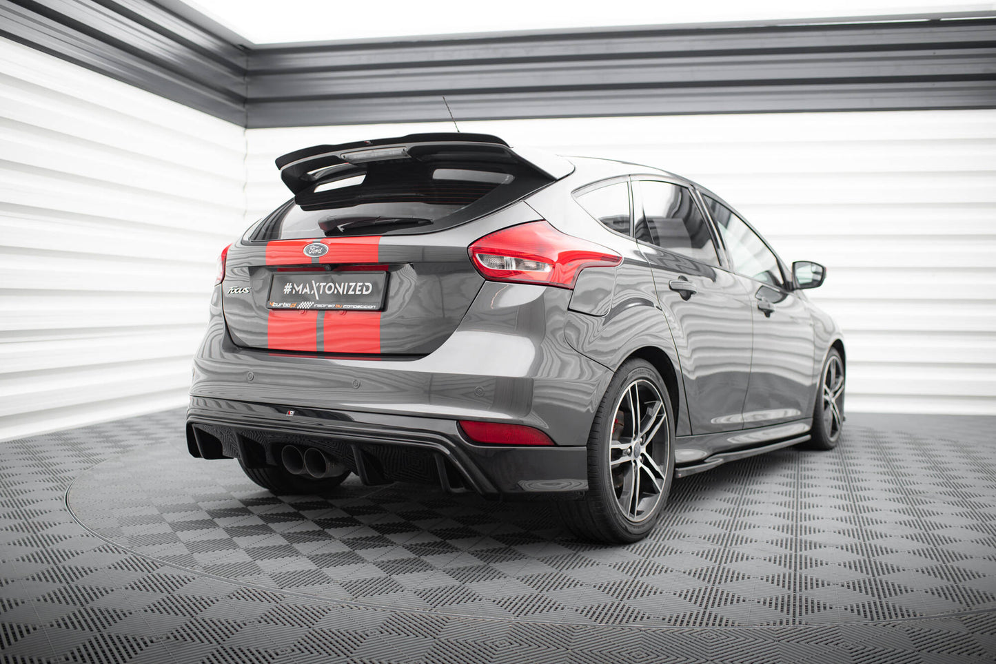 Bagerste diffuser Ford Focus ST Mk3 FL (RS-Look)