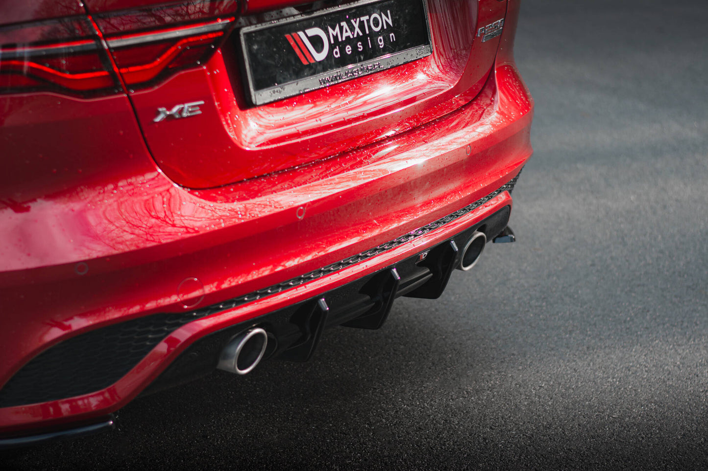 Bagerste diffuser Jaguar XE R-Dynamic X760 Facelift