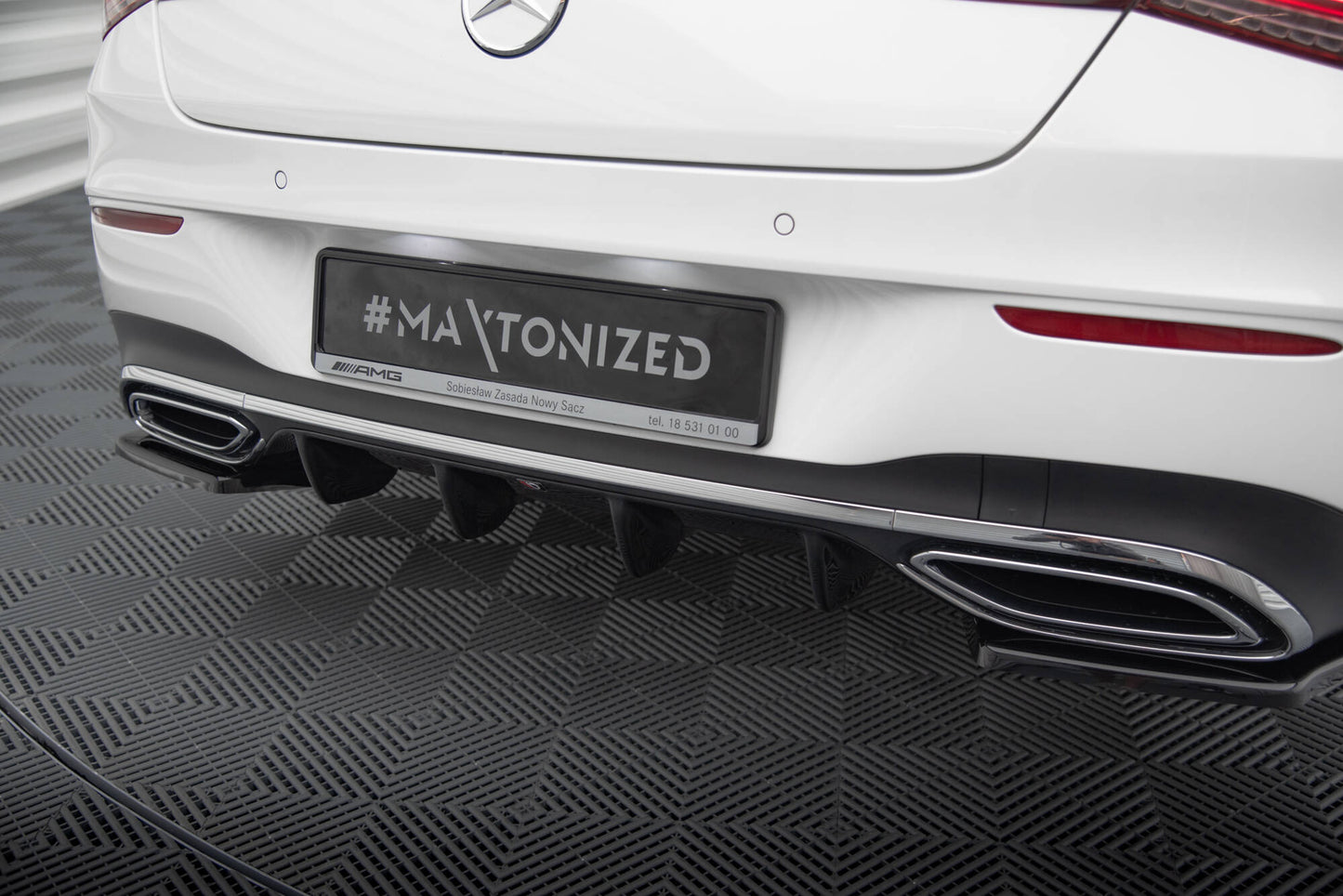 Bagerste diffuser Mercedes-Benz CLA AMG-Line X118