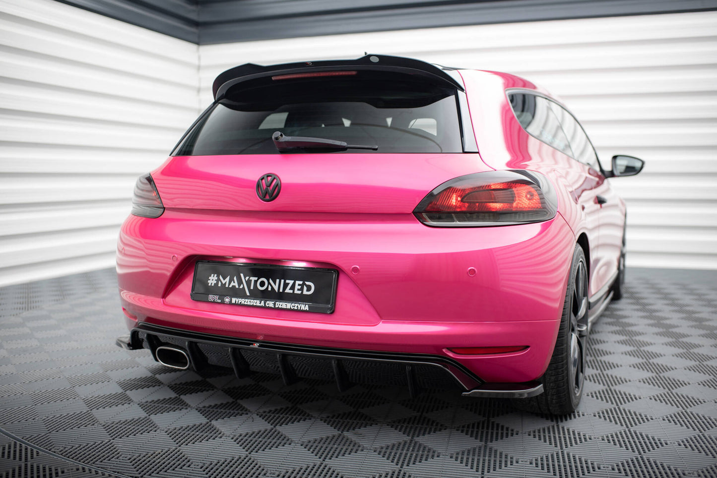 Bagerste diffuser V.1 Volkswagen Scirocco Mk3