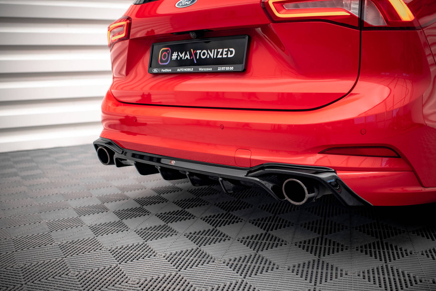 Bagerste diffuser V.2 Ford Focus Estate ST Mk4