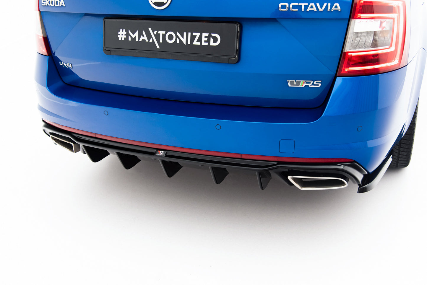 Bagerste diffuser V.2 Skoda Octavia RS Mk3 / Mk3 FL Hatchback / Estate