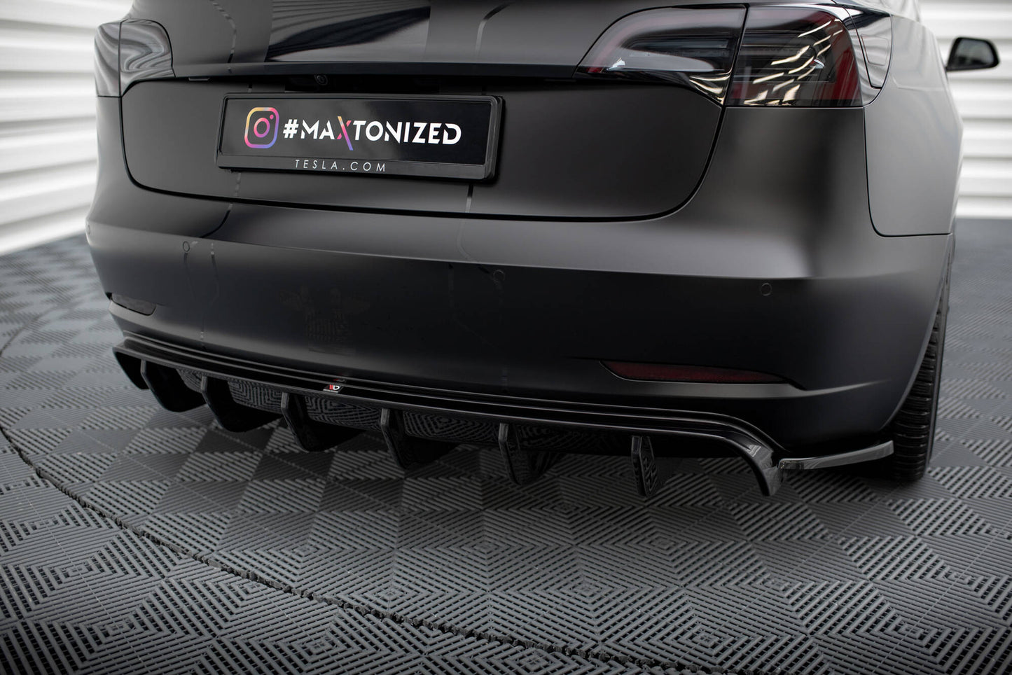 Bagerste diffuser V.2 Tesla Model 3