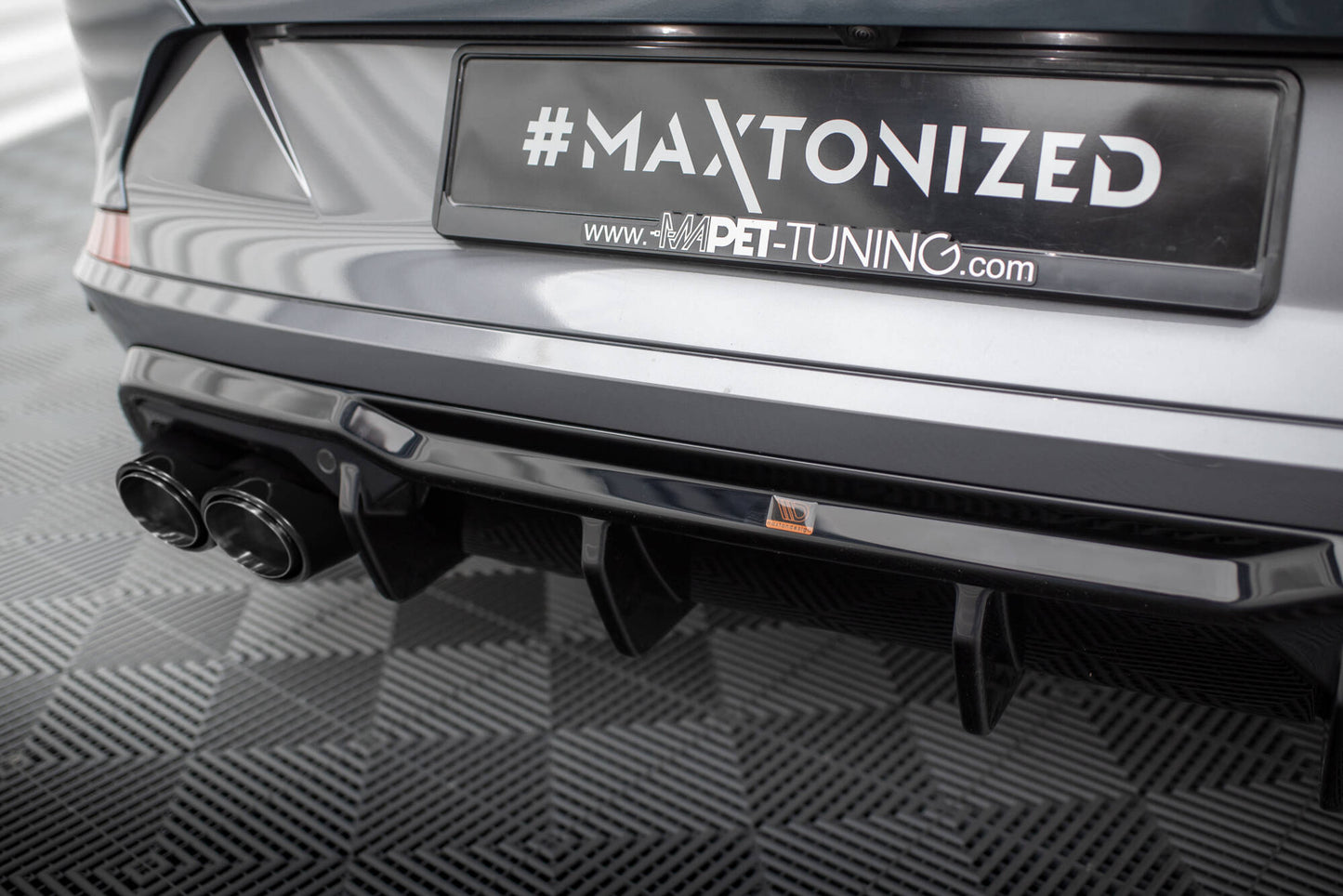 Bagerste diffuser V.3 + Exhaust Tips Cupra Formentor VZ Mk1 / Mk1 Facelift