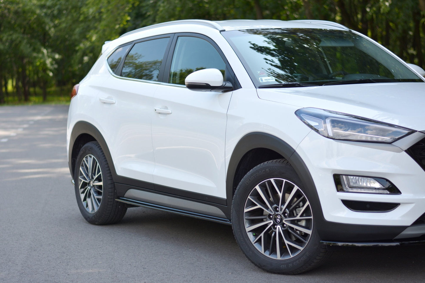 Sideskørter diffuser Hyundai Tucson Mk3 Facelift
