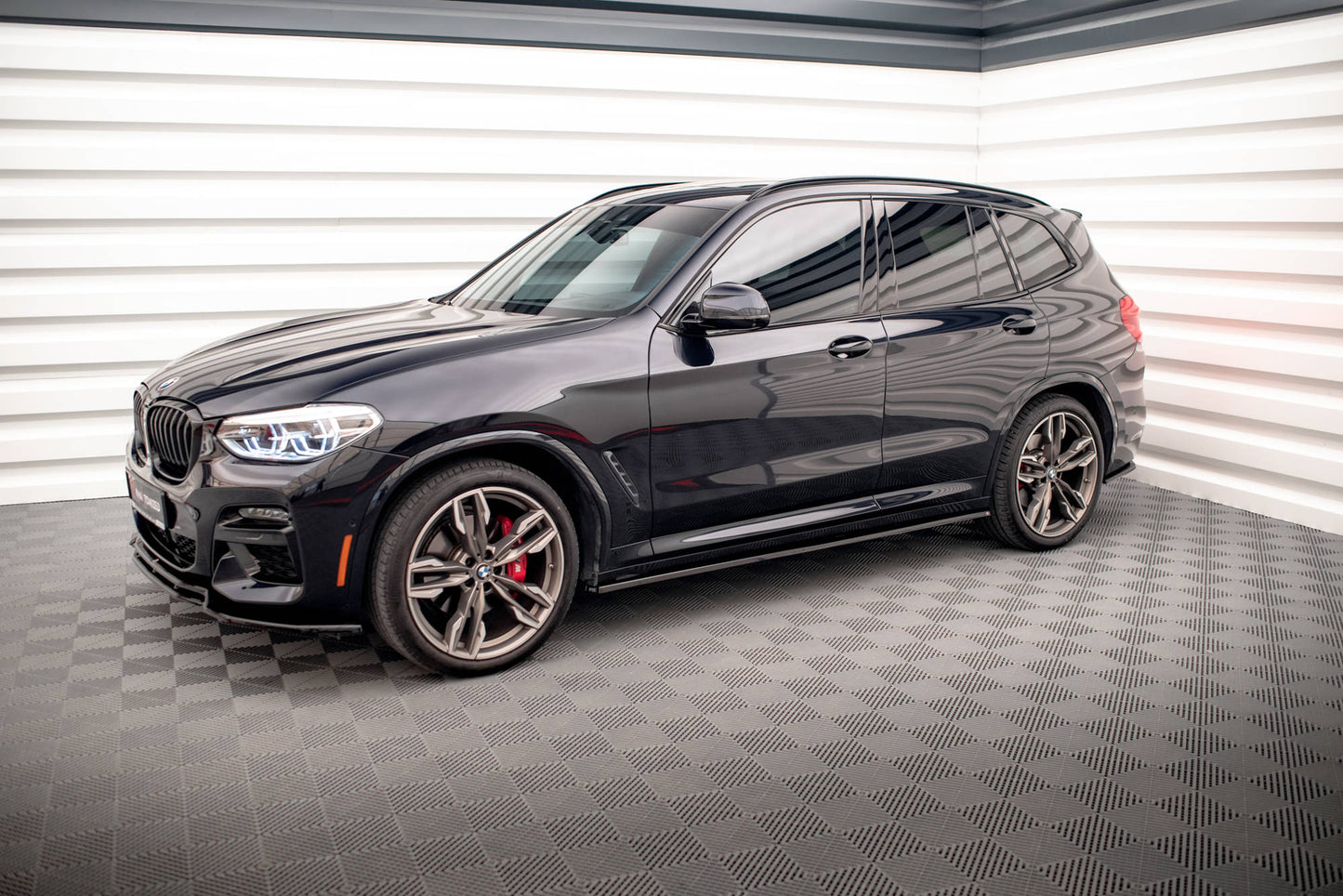 Sideskørter diffuser V. til BMW X3 M40d / M40i / M-Pack G01