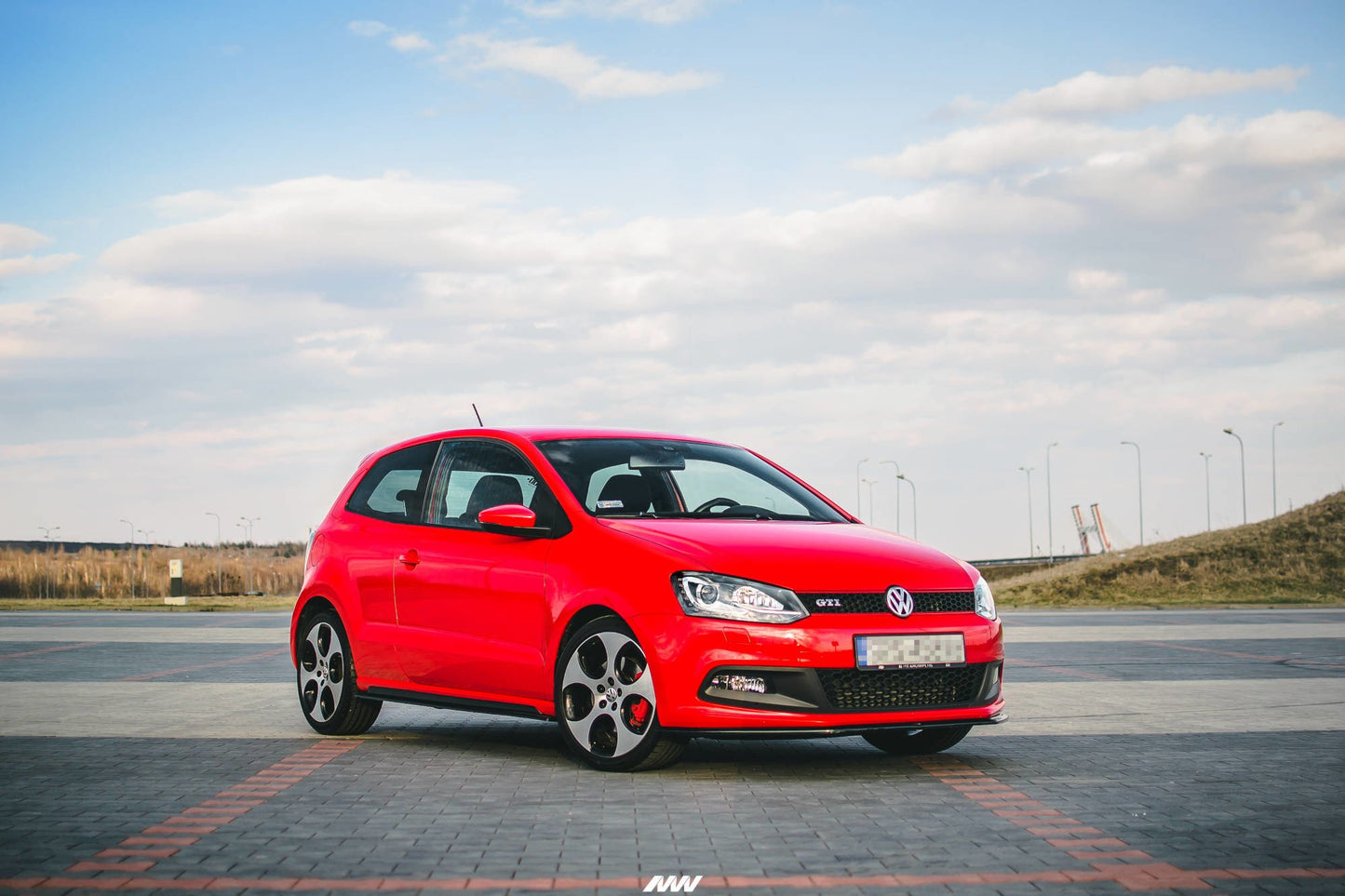Sideskørter diffuser Volkswagen Polo GTI Mk5