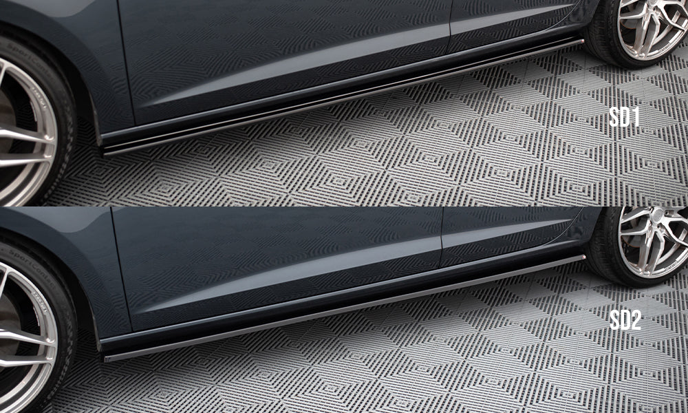 Sideskørter diffuser v.1 Seat Leon Mk3 Cupra/ FR Facelift
