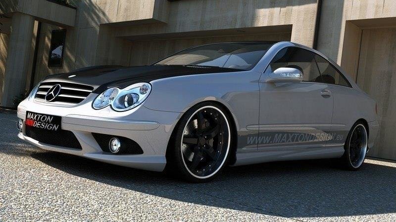 Sideskørter MERCEDES CLK W209 AMG LOOK