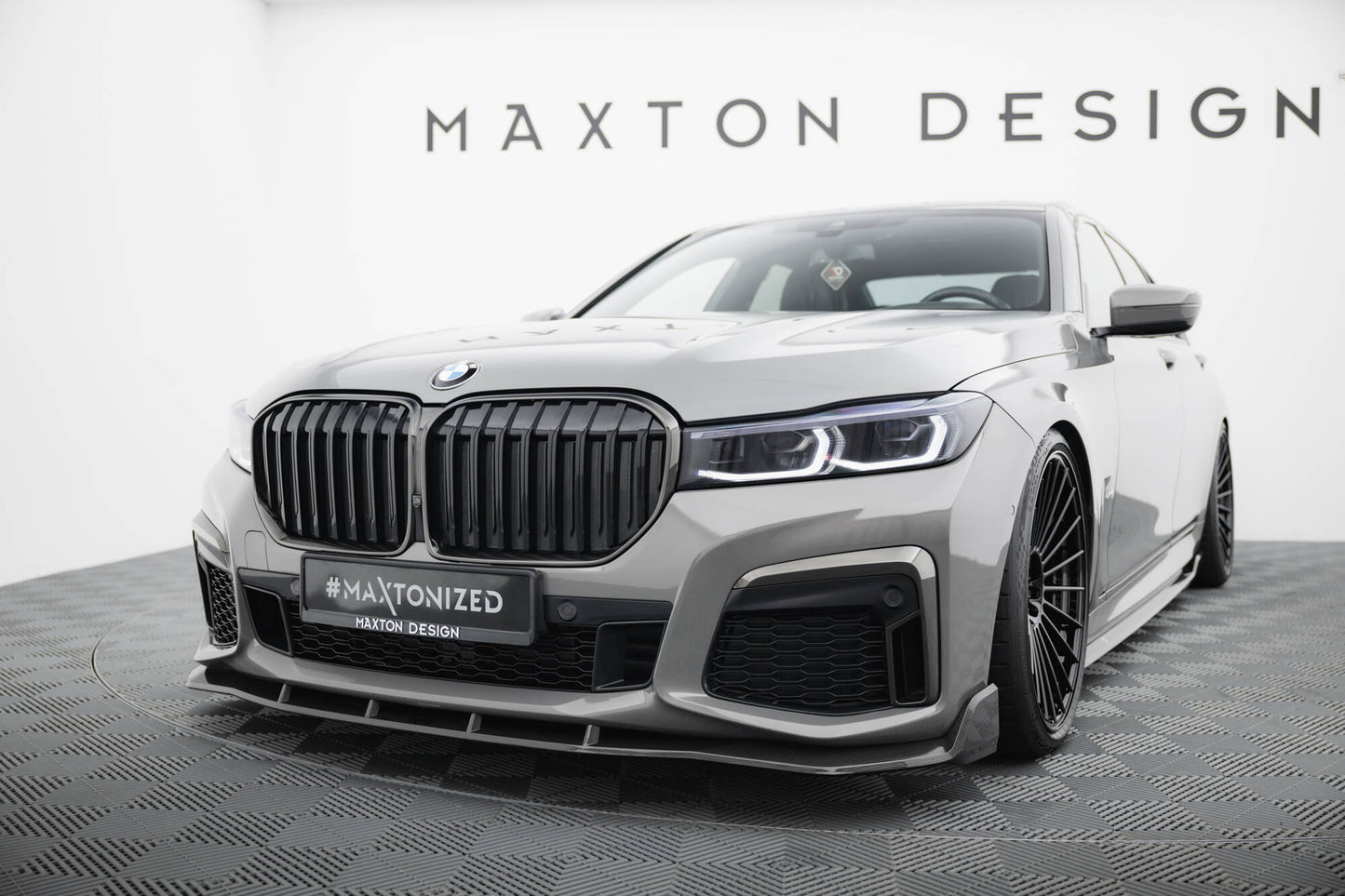 Splitter sæt Prepreg kulfiber BMW 7 M-Pack G11 Facelift