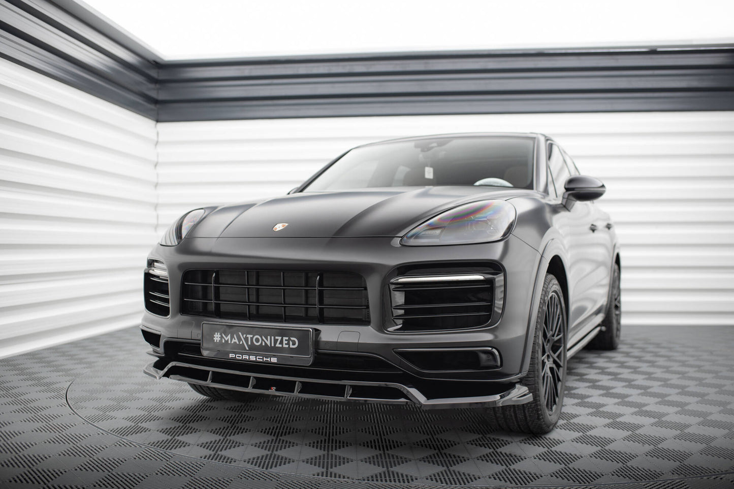 Splitter sæt Porsche Cayenne SUV Sport Design Mk3