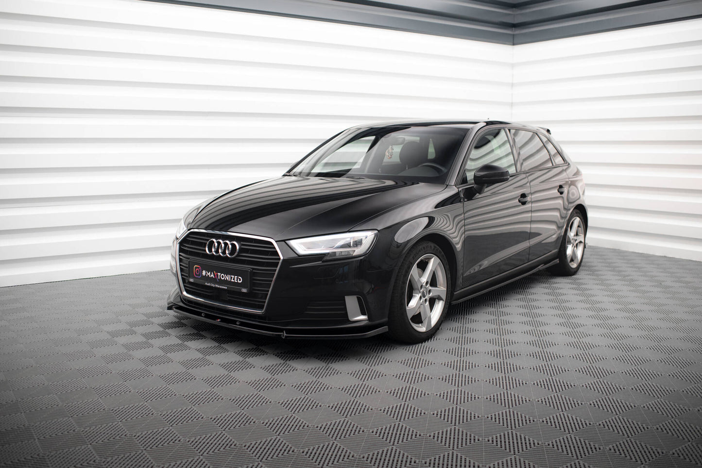 Sideskørter diffuser Audi A3 Sportback 8V Facelift