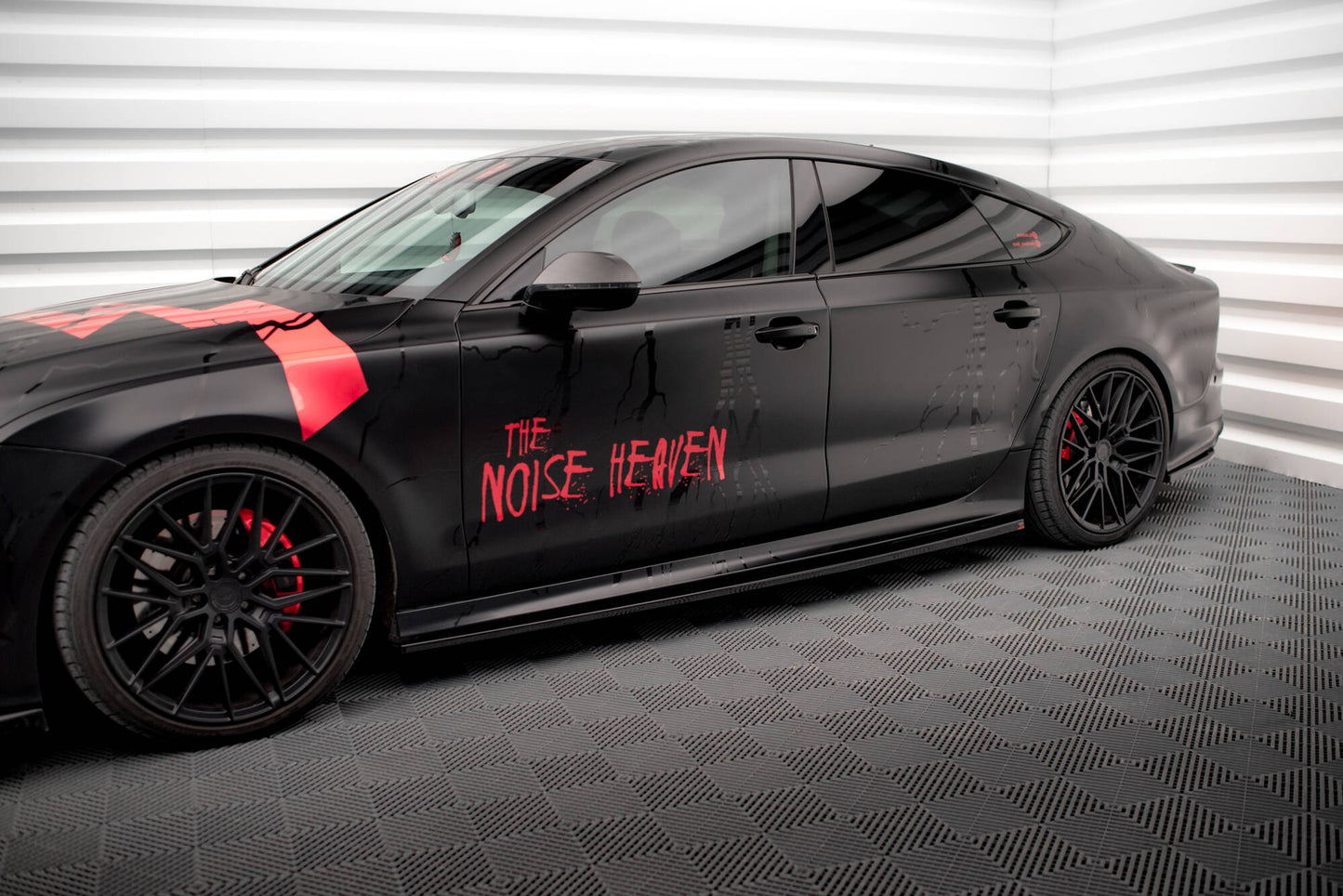 Sideskørter diffuser Audi A7 RS7 Look C7