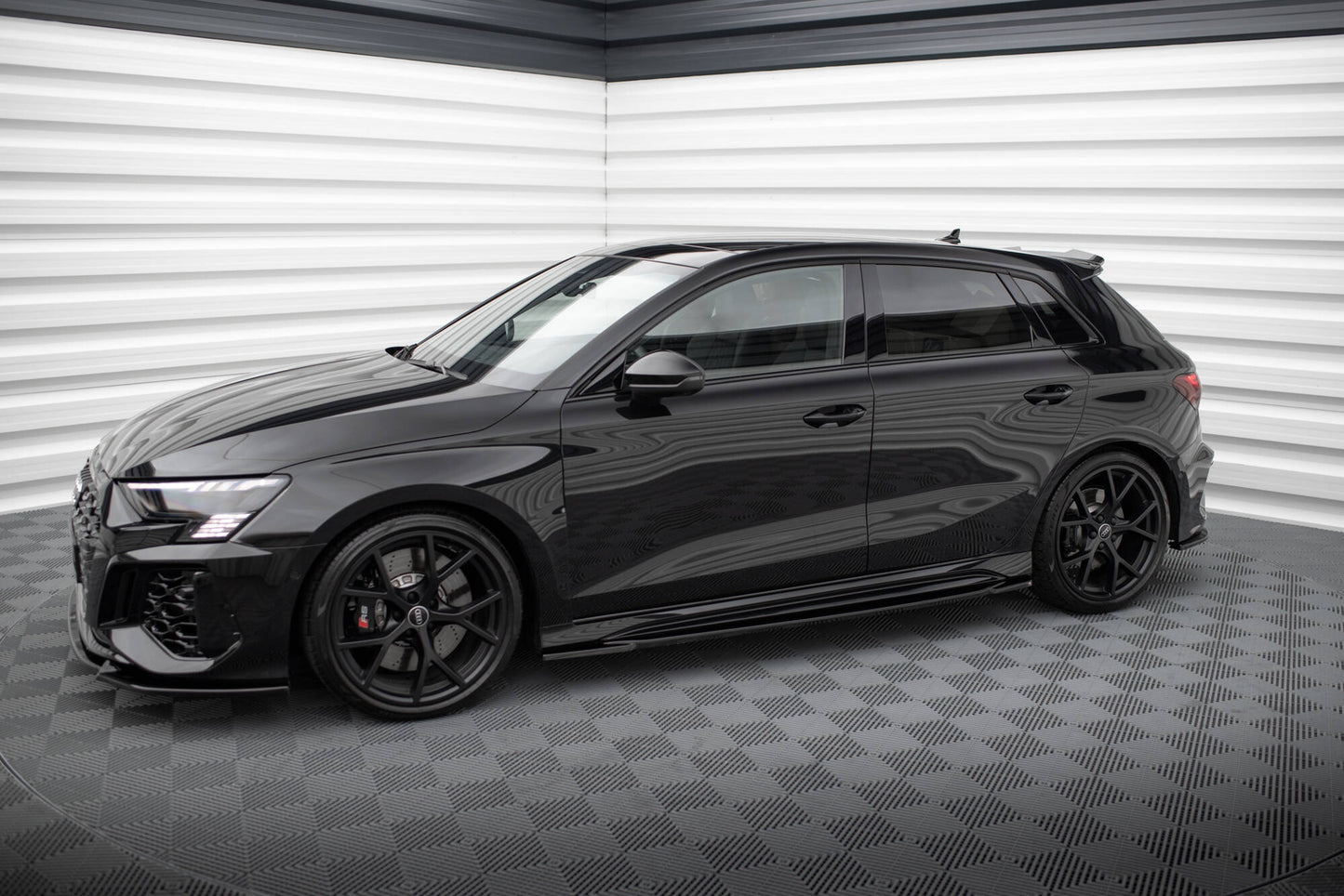 Sideskørter diffuser Audi RS3 Sportback 8Y