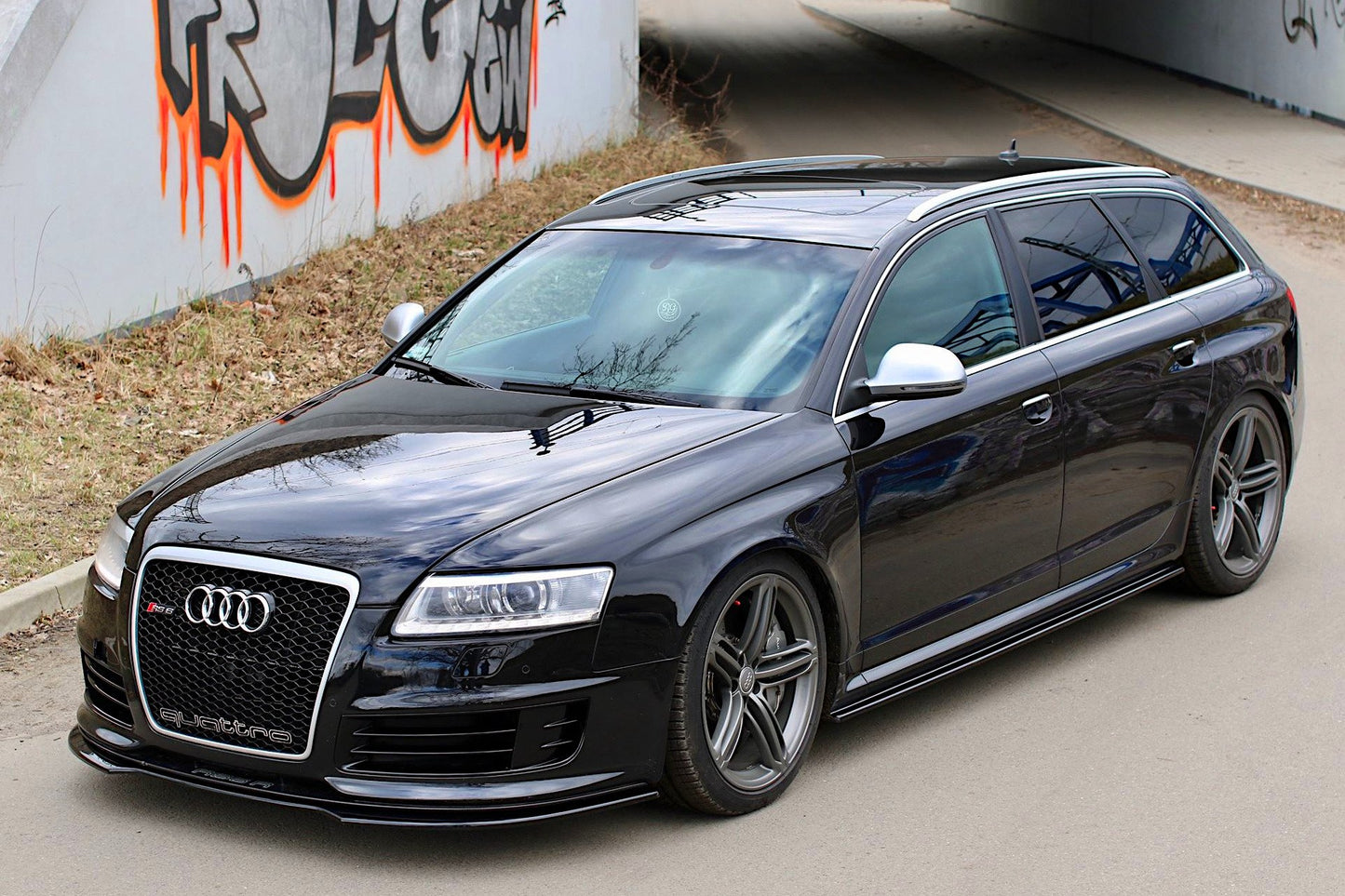 Sideskørter diffuser Audi RS6 C6