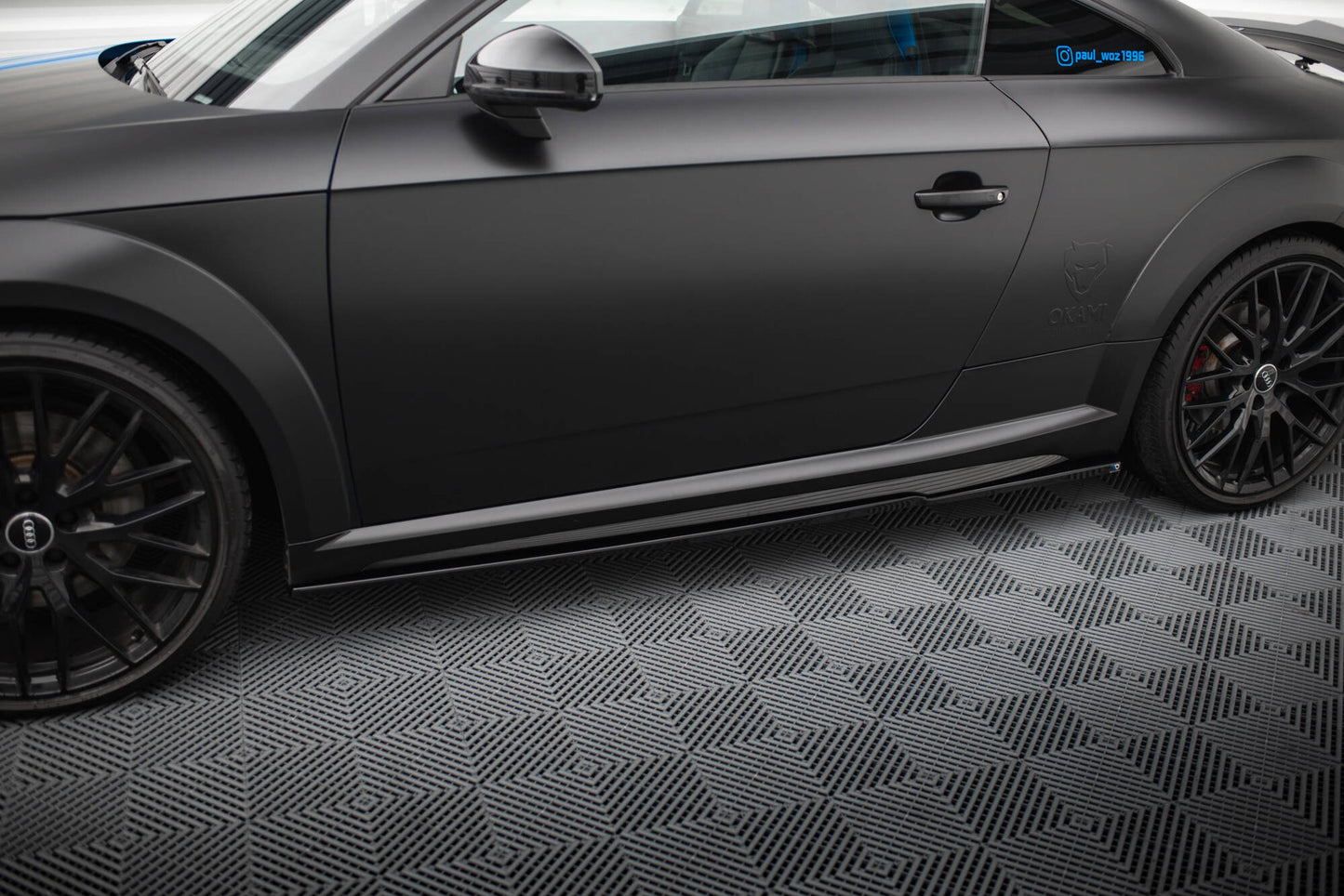 Sideskørter diffuser Audi TT S / TT S-Line 8S Facelift