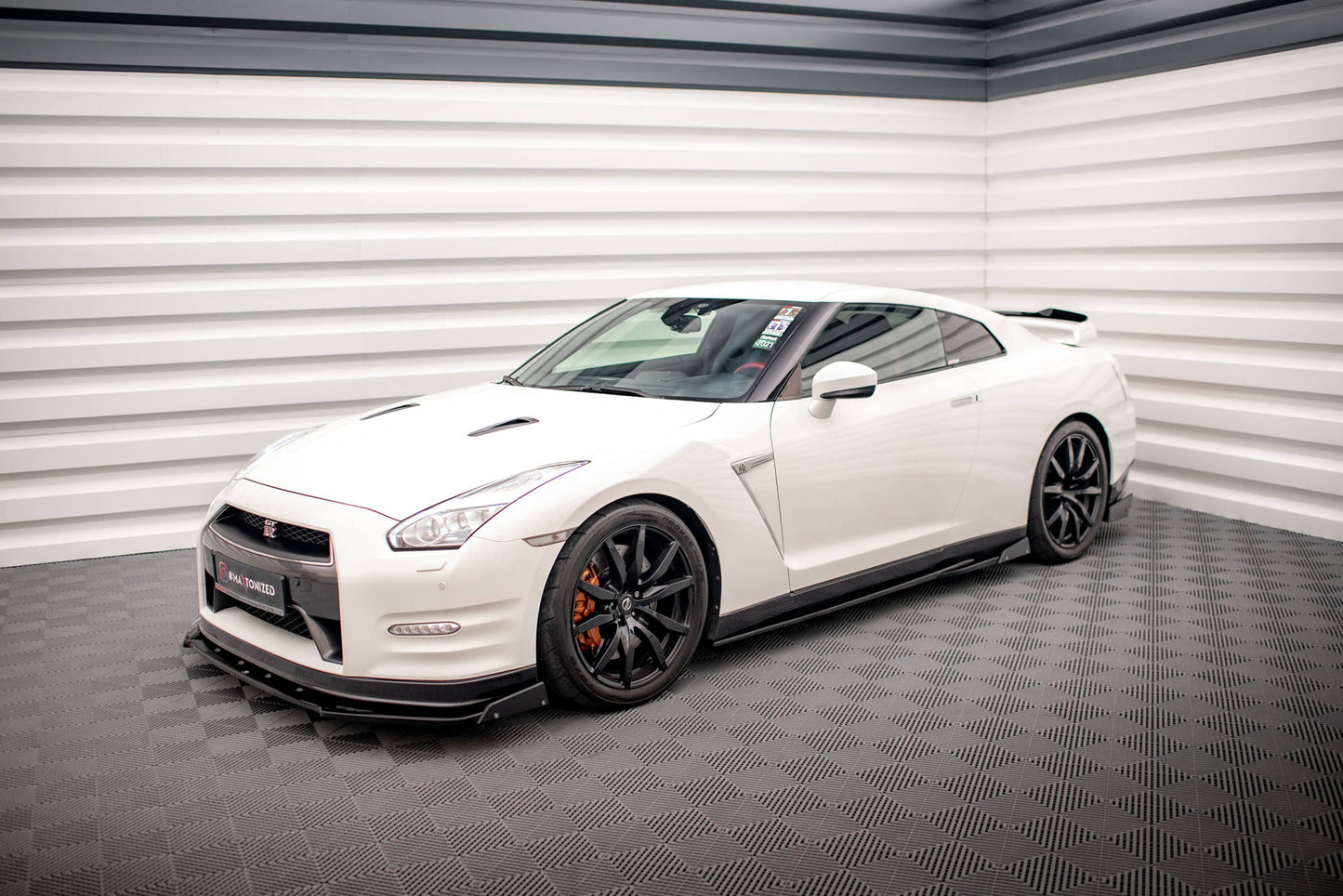 Sideskørter diffuser + Flaps Nissan GTR R35 Facelift