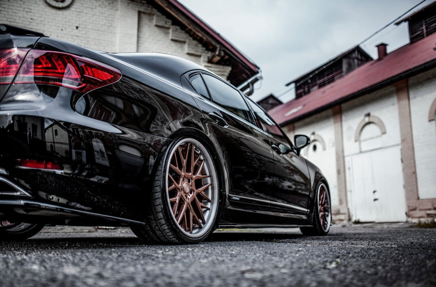 Sideskørter diffuser Lexus LS Long Wheelbase Mk4 Facelift