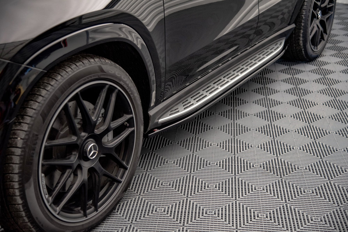 Sideskørter diffuser Mercedes-AMG / AMG-Line GLE Coupe C167 / C167 Facelift