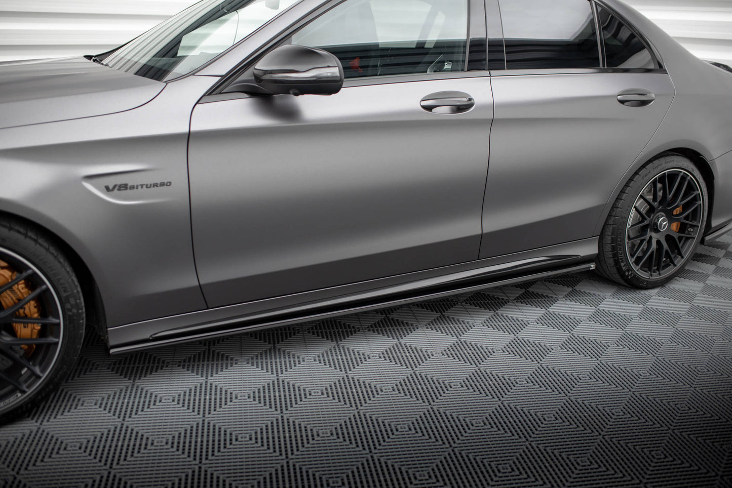 Sideskørter diffuser Mercedes-AMG C63 Sedan / Estate W205 Facelift