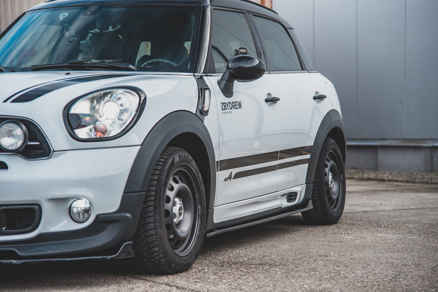 Sideskørter diffuser Mini Countryman Mk1 JCW