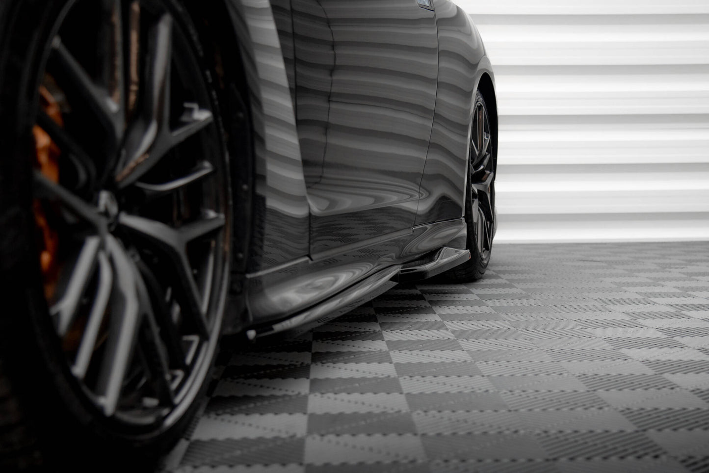 Sideskørter diffuser Nissan GTR R35 Facelift
