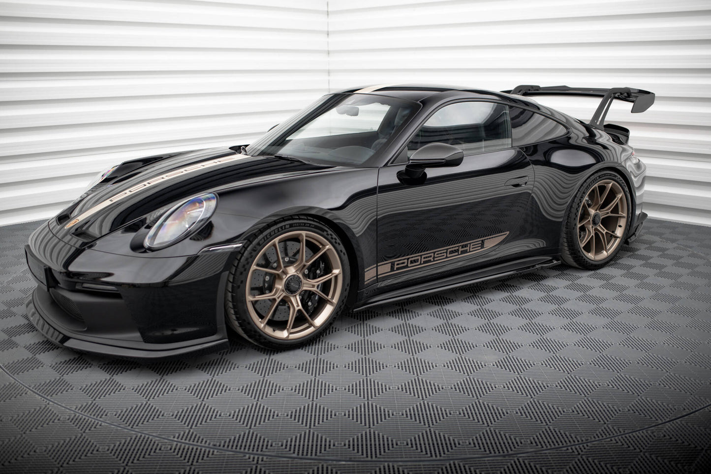 Sideskørter diffuser Porsche 911 992 GT3