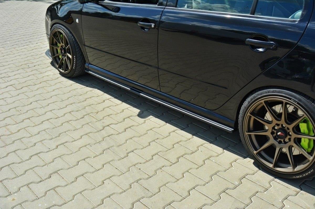Sideskørter diffuser Skoda Fabia RS Mk1