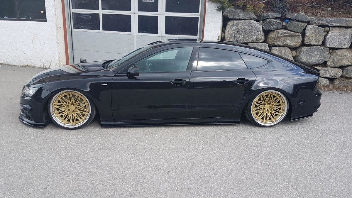 Sideskørter diffuser V.1 Audi S7 / A7 S-Line C7